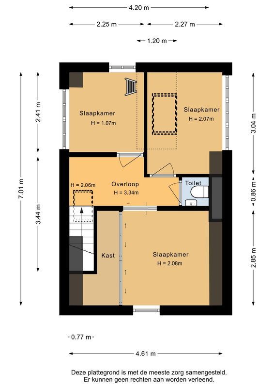 Valkenierslaan 129 Floorplan Blur 3