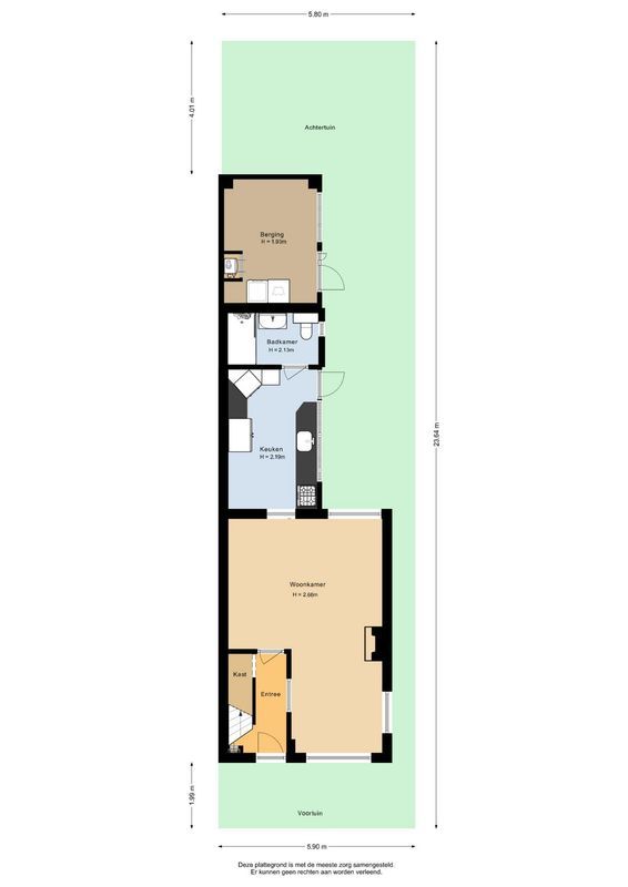 Valkenierslaan 129 Floorplan Blur 7