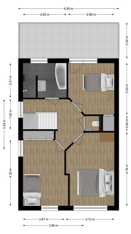 De Volmolen 14 - 01 Floorplan Blur 1