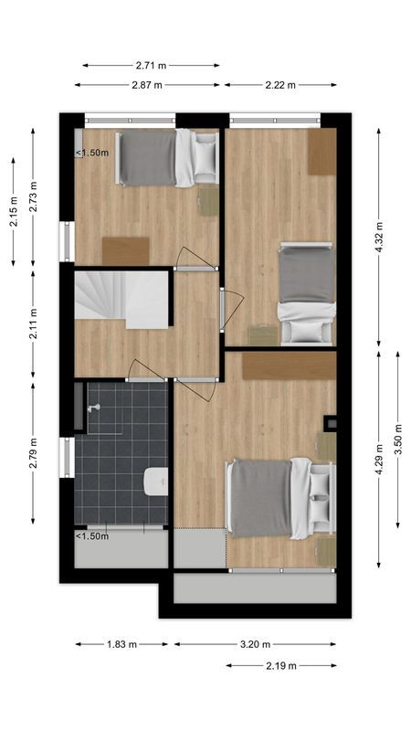 Diepenveenstraat 31 Floorplan Blur 1