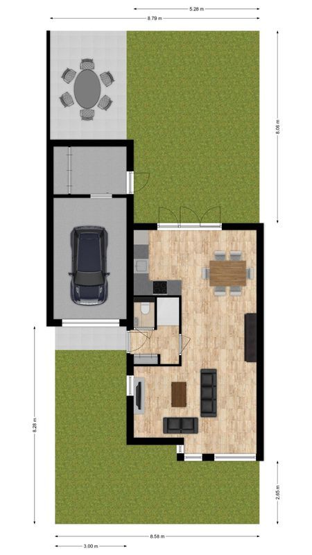 Diepenveenstraat 31 Floorplan Blur 2