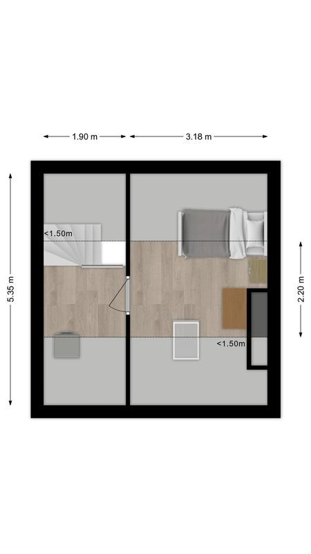 Diepenveenstraat 31 Floorplan Blur 3