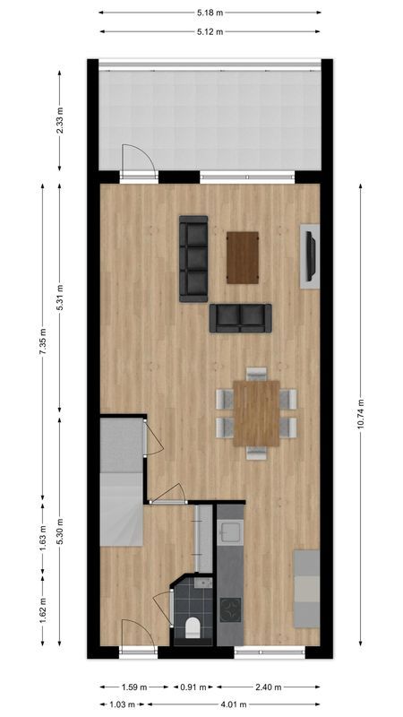 Ellingtonlaan 52 Floorplan Blur 0