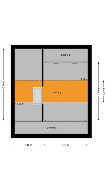 Planetenstraat 8 Floorplan Blur 3