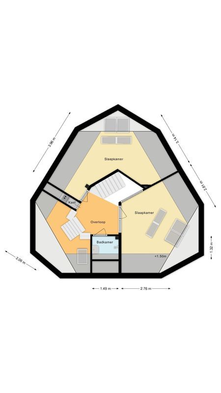 Piet Blomplein 7 Floorplan Blur 2