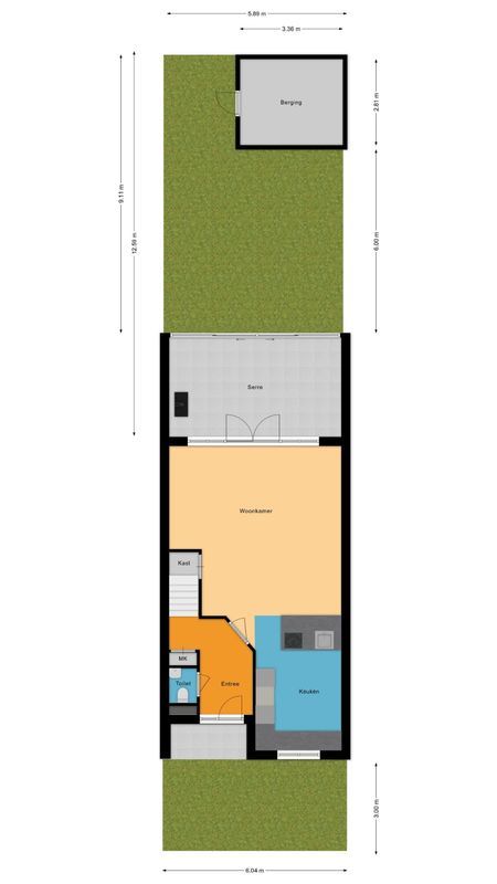 Rooseveltstraat 126 Floorplan Blur 3