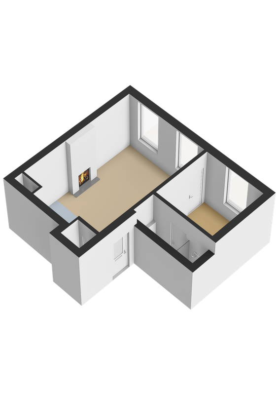 Willemstraat 21 - A1 Floorplan Blur 1