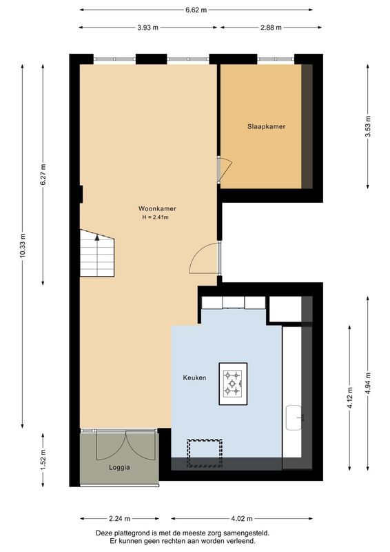 Willemstraat 21 - B Floorplan Blur 0