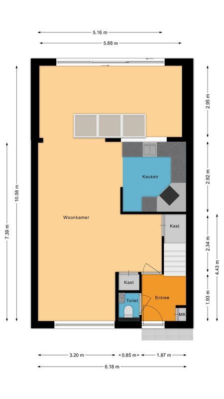Noorderlaan 131 Floorplan Blur 0