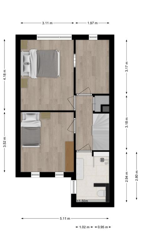 Groenlostraat 14 Floorplan Blur 1