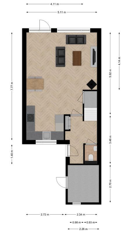 Groenlostraat 14 Floorplan Blur 0