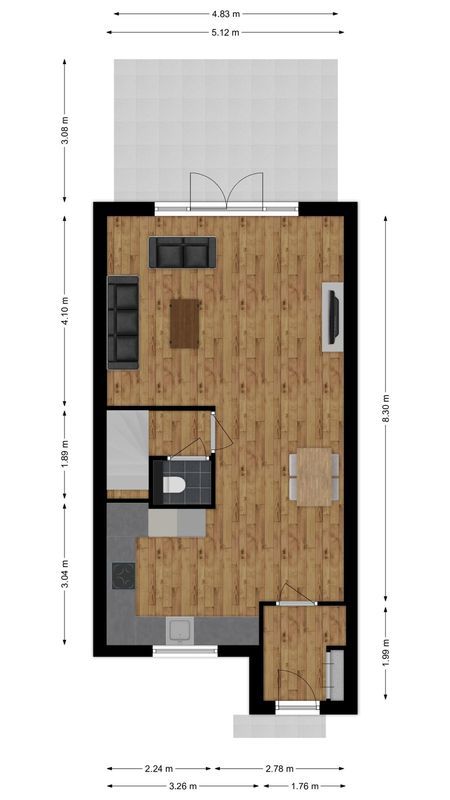 Randwijkstraat 67 Floorplan Blur 0