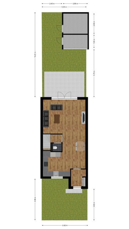 Randwijkstraat 67 Floorplan Blur 2