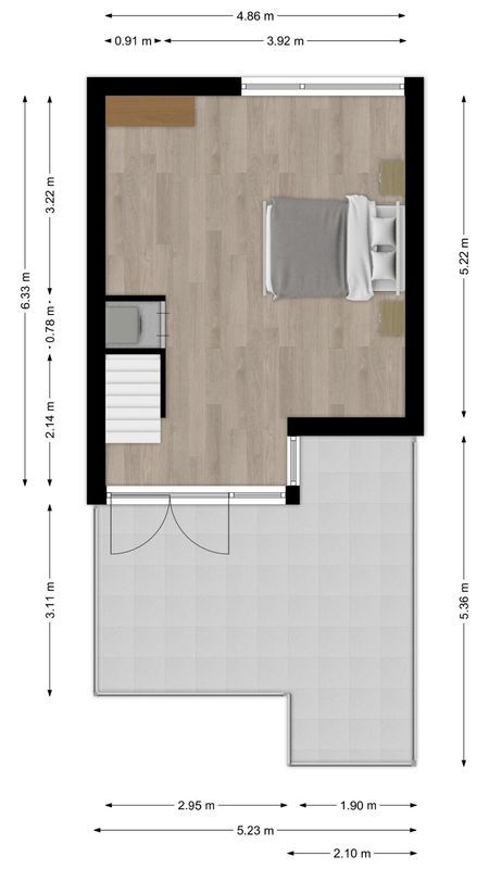 Randwijkstraat 67 Floorplan Blur 3