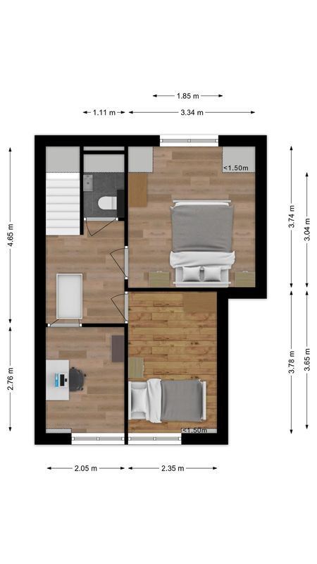 Rosmolenplein 44 Floorplan Blur 1