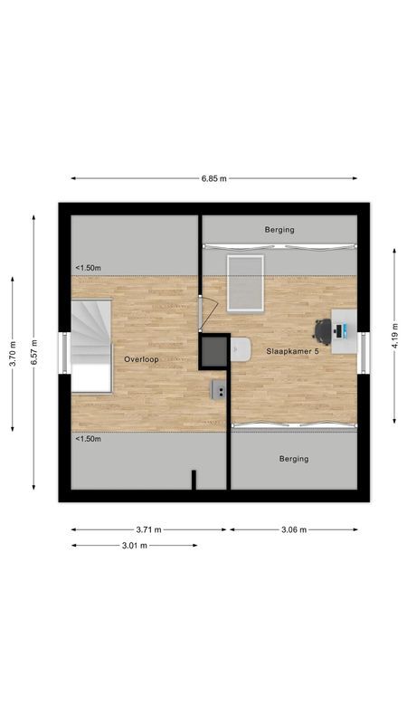 Raadhuisstraat 25 Floorplan Blur 4