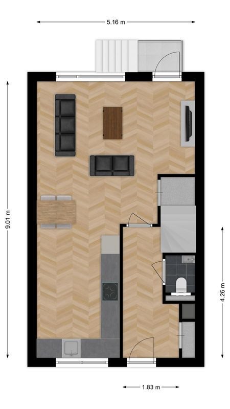 Olifantoortje 22 Floorplan Blur 0