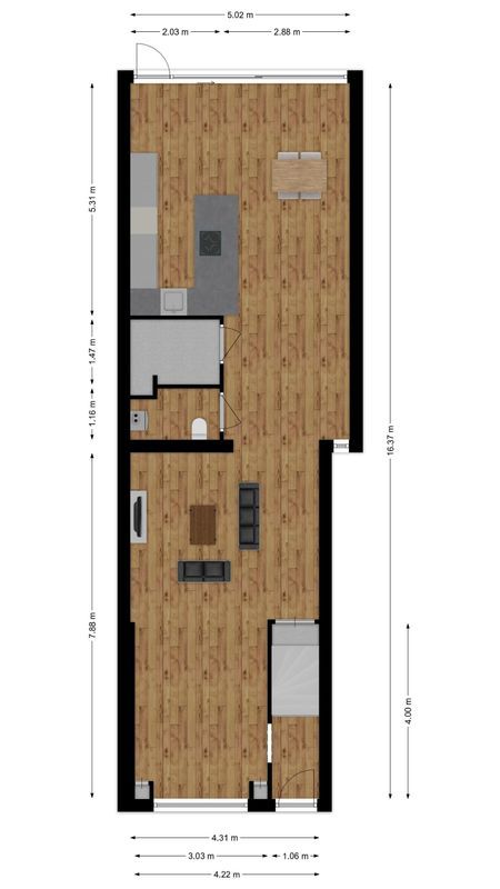 Akkerstraat 69 Floorplan Blur 0