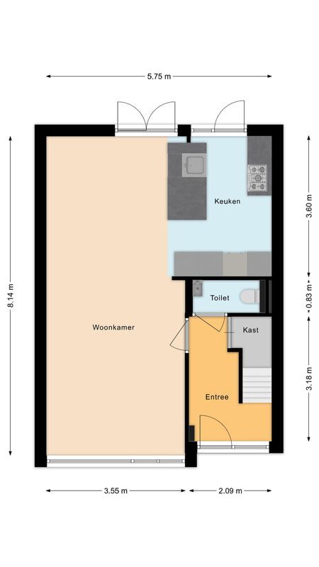 Midaslaan 8 Floorplan Blur 0