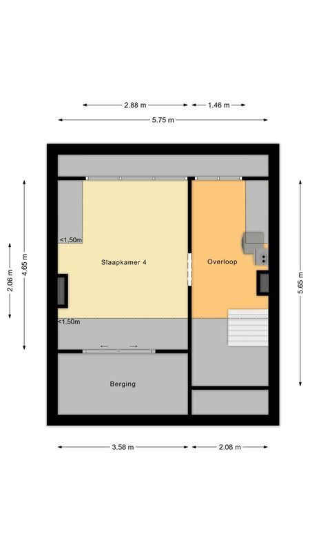 Midaslaan 8 Floorplan Blur 2