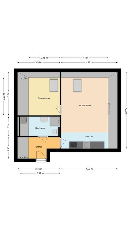 Mr. van Coothstraat 55 - 27 Floorplan Blur 0