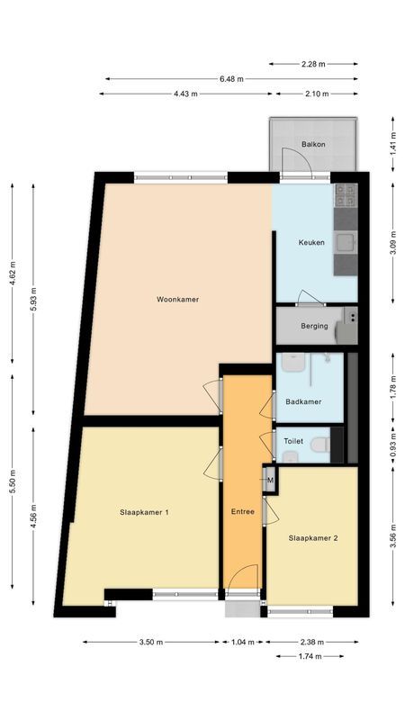 Langstraat 87 Floorplan Blur 0