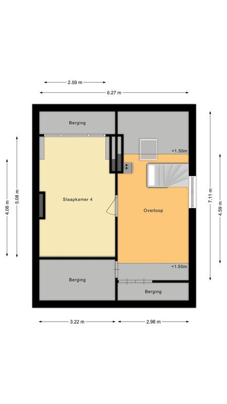 Kanunnik Daemenstraat 11 Floorplan Blur 2