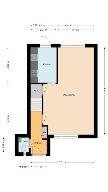 Hubertusveld 49 Floorplan Blur 0