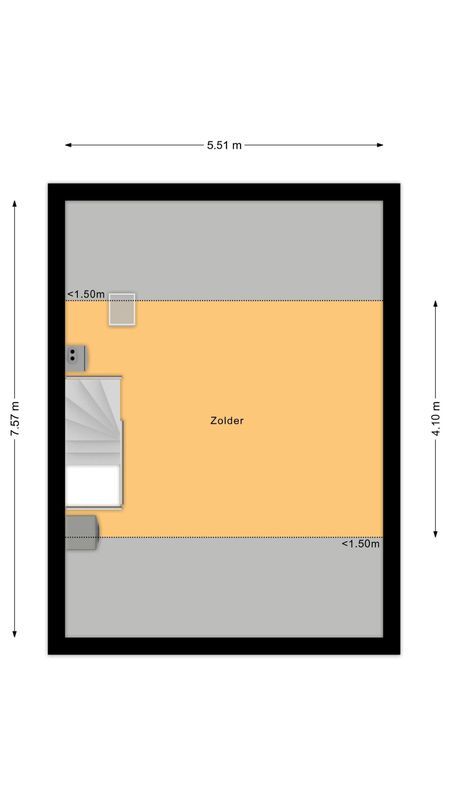 Hubertusveld 49 Floorplan Blur 2
