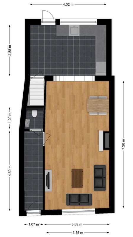 Hoefakkerstraat 89 Floorplan Blur 1