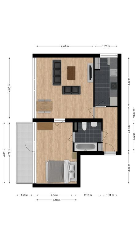 Postelse Hoeflaan 61 - a Floorplan Blur 0