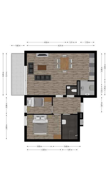 St. Jansplein Floorplan Blur 0