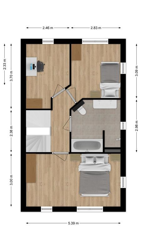 Zeelststraat Floorplan Blur 2