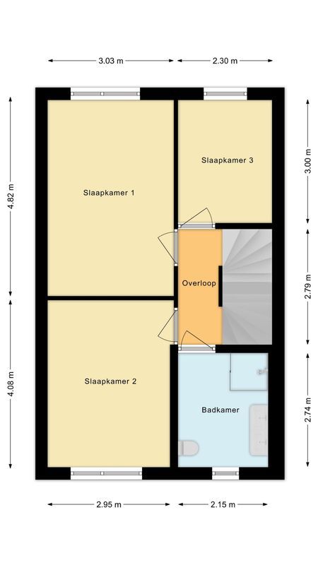 Anna Blamanstraat Floorplan Blur 1