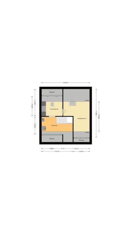 Hoeksestraat 45 Floorplan Blur 4
