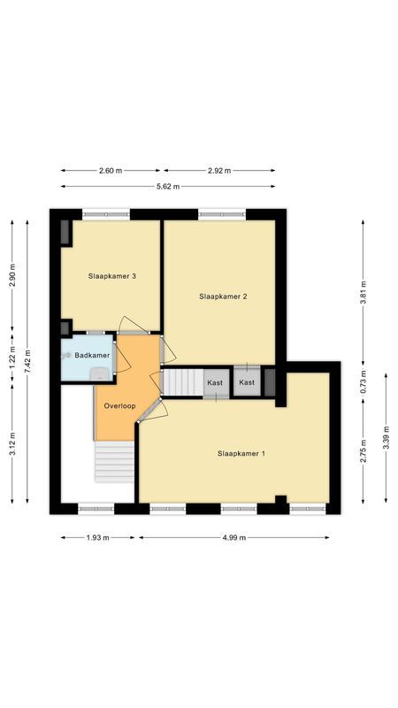 Pius X-straat 39 Floorplan Blur 1