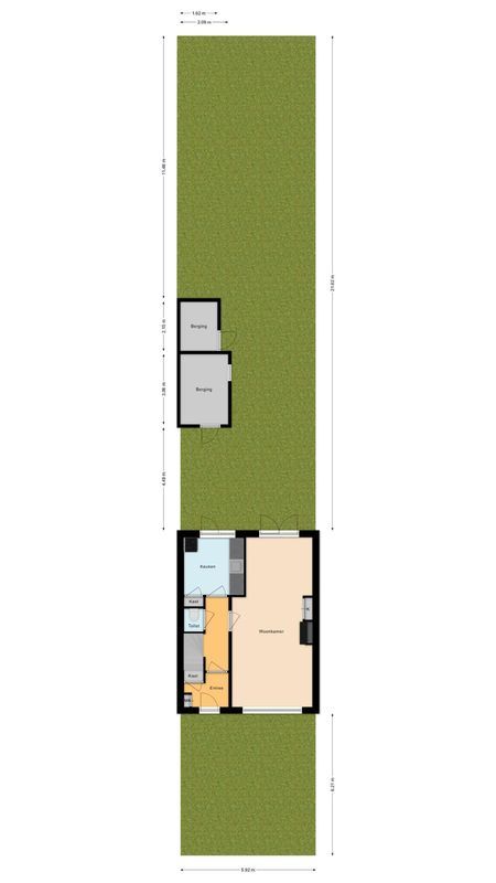 Pius X-straat 39 Floorplan Blur 2