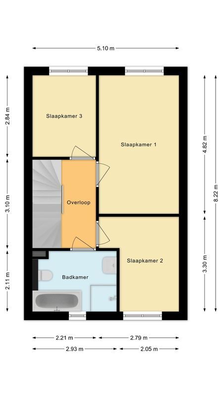 Slachthuisstraat 29 Floorplan Blur 1