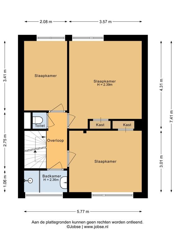 Naundorffstraat 13 Floorplan Blur 4