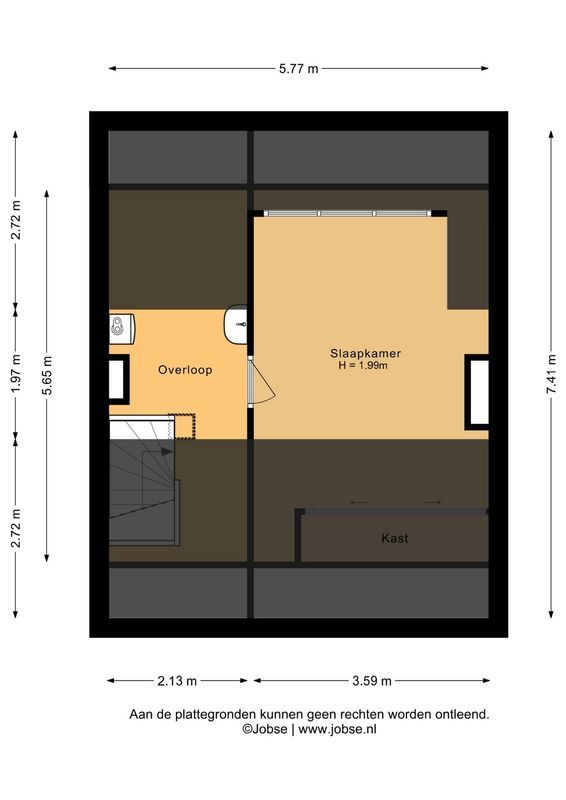 Naundorffstraat 13 Floorplan Blur 7