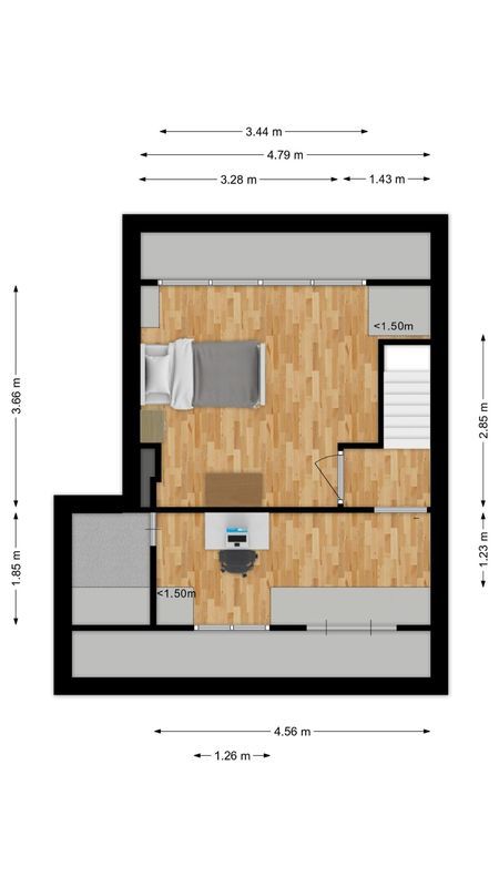 Mechtildisstraat 8 Floorplan Blur 3