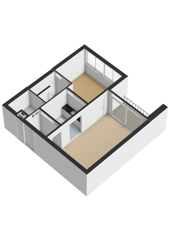 Lelystraat 2 - C22 Floorplan Blur 1