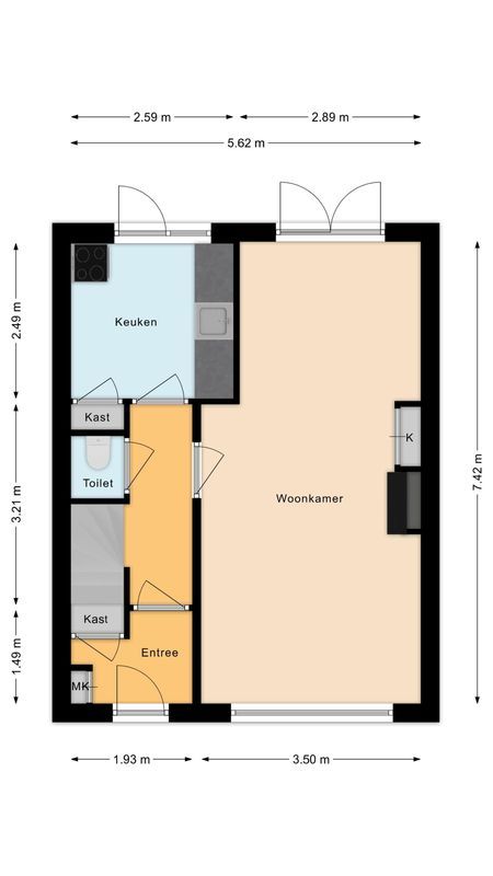 Pius X-straat 39 Floorplan Blur 0