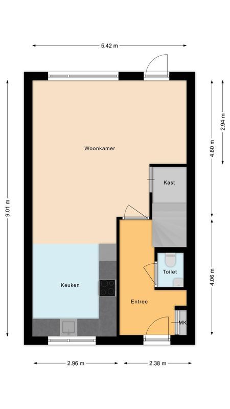 Anna Blamanstraat 57 Floorplan Blur 0