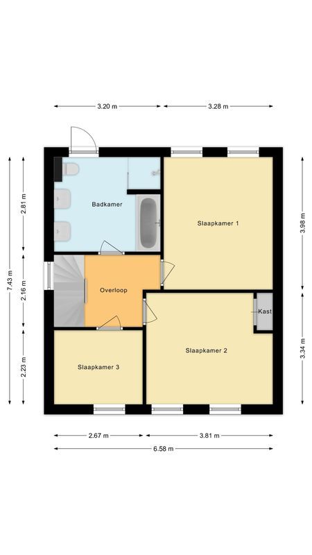 Tuinstraat 4 Floorplan Blur 1