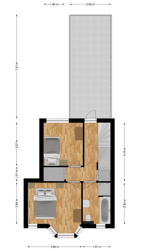 Mechtildisstraat 8 Floorplan Blur 1