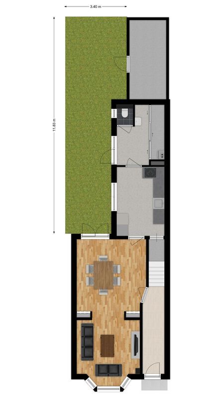 Mechtildisstraat 8 Floorplan Blur 2