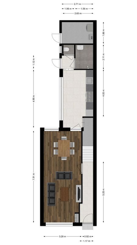 Wassenaerlaan 5 Floorplan Blur 1