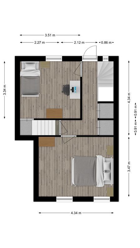 Wassenaerlaan 5 Floorplan Blur 2