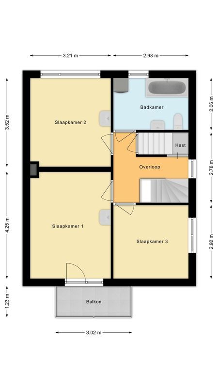 Kanunnik Daemenstraat 11 Floorplan Blur 1